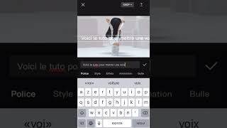 Tuto pour mettre une voix française sur CapCut [upl. by Hwu753]