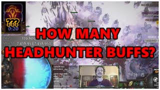 PoE Stream Highlights 482  How many Headhunter buffs can you get [upl. by Noryahs]