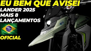 OFICIAL LANÇAMENTO LANDER 250 2025 FZ 25 2025 NMAX 160 2025 XMAX 250 2025 FACTOR 150 2025 NEOS [upl. by Anirret489]