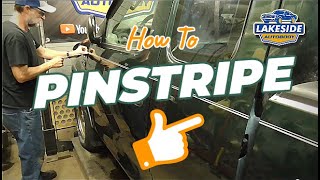 How to Pinstripe a Car with Pinstriping Tape [upl. by Yenal]