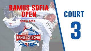 Ramus Sofia Open E2  Sofia 2024  Court 3 [upl. by Ativoj]