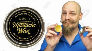 Firm Hold Mustache Wax by PeckerHead [upl. by Elga]