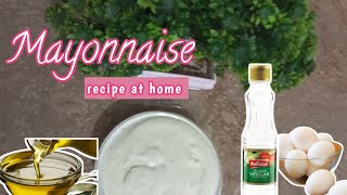 mayonnaise recipe with egg mayonnaise banane ka tarika mayonnaise recipe [upl. by Imnubulo351]