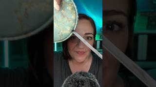 ASMR extreme CLOSEUP face measuring ✨ inaudible whispering writing sounds [upl. by Flory]