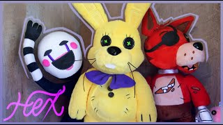 The Most Unique FNAF Plushies  HEX by Dawko [upl. by Yeargain278]