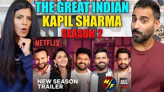 The Great Indian Kapil Show Season 2  Official Trailer Reaction [upl. by Eivlys310]