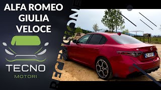 Alfa Romeo Giulia Veloce 280CV bella divertente ma [upl. by Ordnasil]