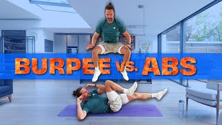 BURPEE vs ABS Challenge  Joe Wicks Workouts [upl. by Weinert]