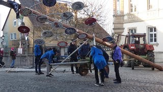 Eltmanner Narrenbaum wohl einzigartig in ganz Franken [upl. by Vance]