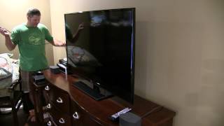 Seiki SE50UY04 50Inch 4K UHD 120Hz LED HDTV Initial Setup [upl. by Nywnorb]