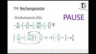 Verbindung der Grundrechenarten bei rationalen Zahlen 6 Klasse [upl. by Ylicec]