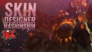 HOW TO CREATE A BADASS SKIN WITH HASHINSHIN [upl. by Strawn255]