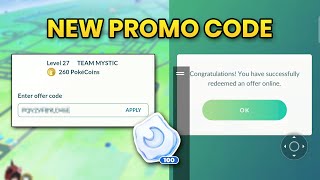 Pokemon Go New Promo Code  Pokemon Go Free Lunar Energy Promo Code  Pokemon Go New Update [upl. by Eyeleen]