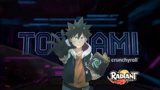 Radiant Toonami Powered by Crunchyroll  Revelado Elenco de Dubladores [upl. by Issim]