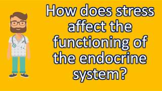 How does stress affect the functioning of the endocrine system  Mostly Asked Health Questions amp An [upl. by Babb]