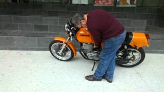 2012 07 12 B1s Laverda Montjuic at ABC Radio Studios Brisbanemp4 [upl. by Rodgiva]