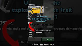 WTF does the explosive trait actually do helldivers helldivers2 gaming [upl. by Erdnad689]