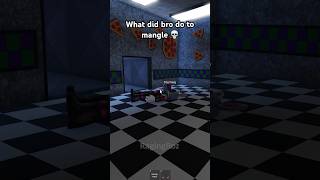 MANGLES ORIGIN STORY 🦊😈 roblox robloxmemes fnaf fivenightsatfreddys meme funny viral [upl. by Celie]