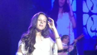 Aneliz Aguilar Hija de Pepe Aguilar canta en el Auditorio Telmex 51812 [upl. by Amie]