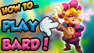 How To Play BARD In Rush Royale  All Talents Explained [upl. by Laro]