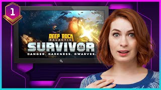 Felicia Day plays Deep Rock Galactic Survivor Part 1 [upl. by Pru]