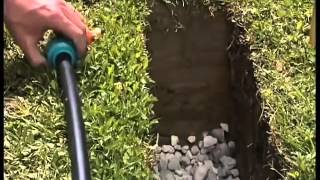 Installing an Underground lawn irrigation system [upl. by Allison]