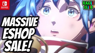 A MASSIVE Nintendo Switch ESHOP Sale  AWESOME DEALS [upl. by Anwahsal]