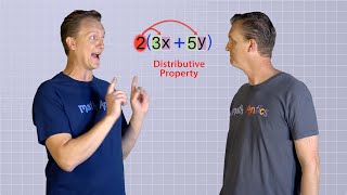 Algebra Basics The Distributive Property  Math Antics [upl. by Ecinert]