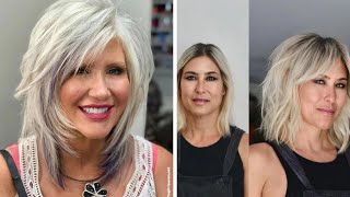 30 Zottelige Frisuren Für Frauen Mit Feinem Haar Über 50 [upl. by Cutler]