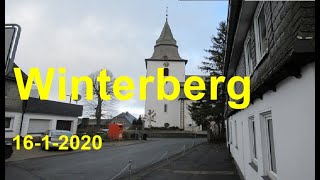 Winterberg im Winter fast ohne Schnee 16 Januar 2020 [upl. by Margie601]