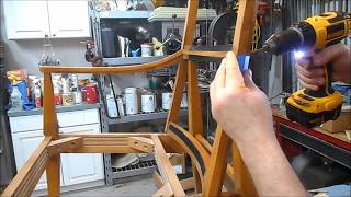 MCM Arm Chair Repair [upl. by Nhor]