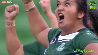 Indigenous All Stars Women Unity Dance vs Maori Ferns Haka 2019 [upl. by Ialohcin]