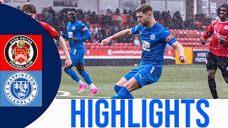 Hyde United vs Warrington Rylands  Full Match Highlights [upl. by Trey]