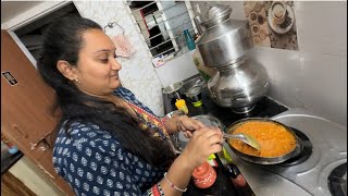 Ruchita A Banavi Dhaba Style Sev Tamate Nu Shaak Recipe 👌👌 [upl. by Coridon]