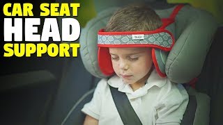 Child Car Seat Head Support  car seat head strap  NapUp [upl. by Libby]