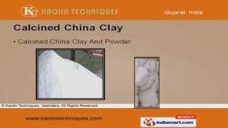 Calcined China Clay by Kaolin Techniques Vadodara [upl. by Happ734]