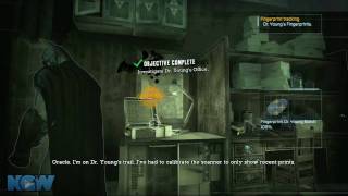 Batman Arkham Asylum  Arkham Mansion  Office CSI  WikiGameGuides [upl. by Elbas853]