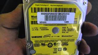 Hd 1 Tera Samsung Momentus St1000lm024 Defeito [upl. by Rothenberg]