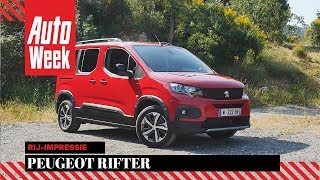 Peugeot Rifter  AutoWeek Review  English subtitles [upl. by Idrahs]