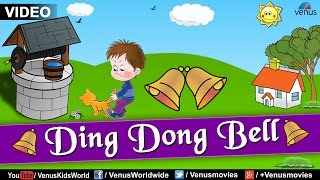 Ding Dong Bell  Hit Animated Rhyme For Kids [upl. by Ellehcem895]