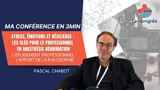 Stress émotions et résilience  les clés pour le professionnel en anesthésieréanimation  l’é [upl. by Estrellita]