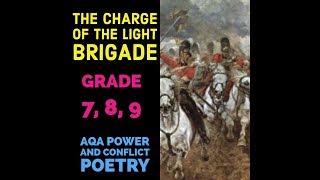 The Charge of The Light Brigade Grade 7 [upl. by Aiceila671]