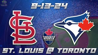 91324 St Louis Cardinals vs Toronto Blue Jays Game Audio  MLB LIVE Streamcast amp Chat [upl. by Ojybbob349]