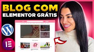 Como Criar Um BLOG no WordPress Elementor Free e Royal Addons Grátis Passo a passo do Zero [upl. by Christiane287]