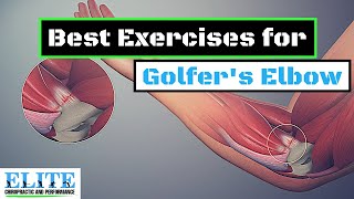 Best Exercises for Golfers Elbow  Chesterfield Chiropractor [upl. by Sperry]