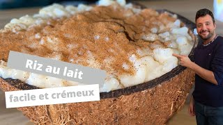 le riz au lait hyper CREMEUX et juste PARFAIT  facile [upl. by Yeleen]