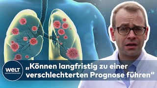 CORONASTUDIE Auch leichte bis mittlere Infektionsverläufe beeinträchtigen Organfunktionen [upl. by Cassondra]