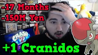 Shiny Cranidos FULL UNCUTUNEDITED REACTION PokeMMO [upl. by Olivann358]