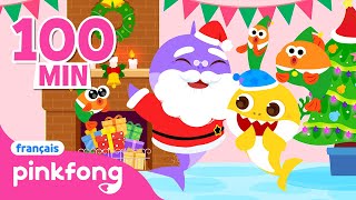 🎅Cest Bientôt Noël Baby Shark  Comptines  Pinkfong en français Chansons pour Enfants [upl. by Haelak]