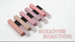 Rollover Reaction SUEDED Lip amp Cheek Cream Swatch and Review  FD Swatch Sister [upl. by Rucker996]